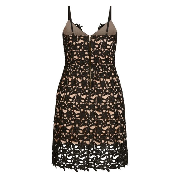 NWT City Chic Dress So Fancy Black L = 20 = 2X - Picture 4 of 5